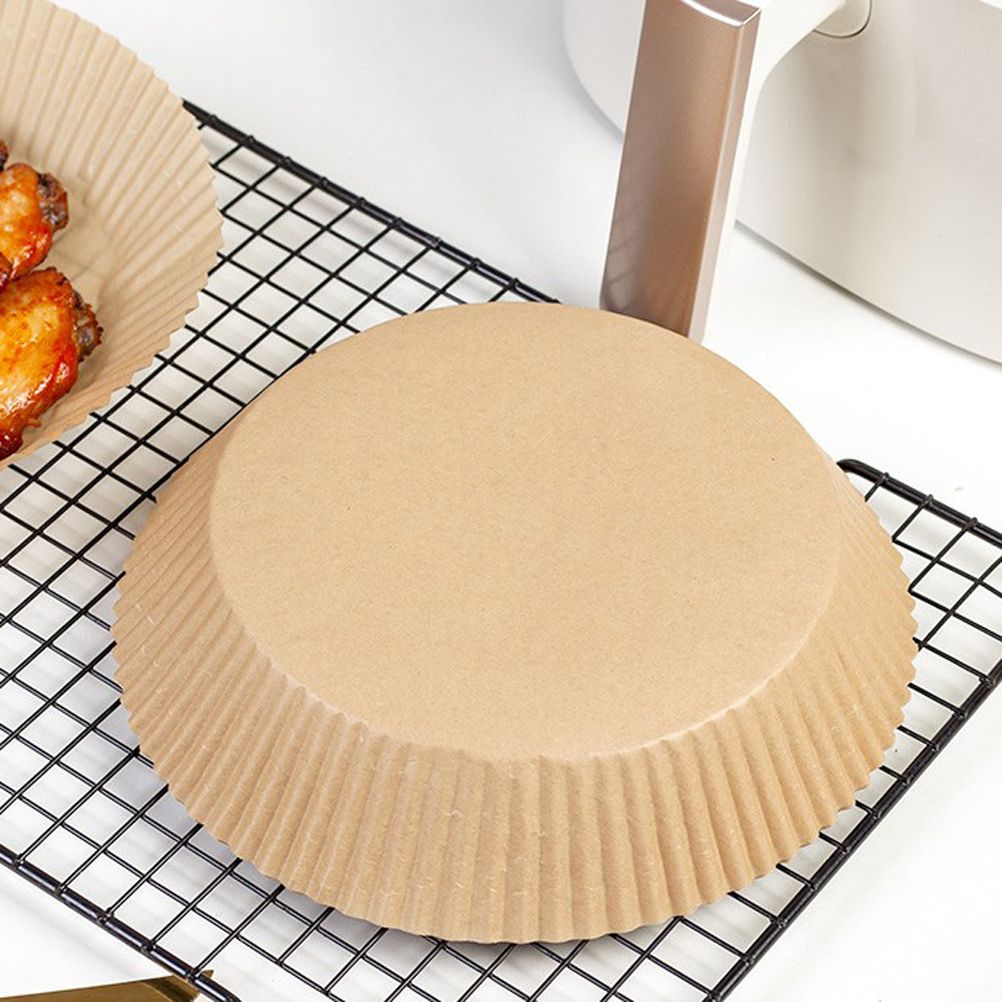 100 Pcs Air Fryer One Time Paper Liner Non Stick Air Fryer Paper Liners Oil view 5