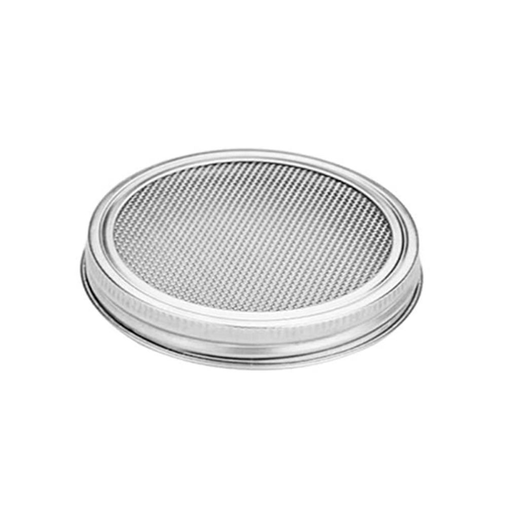 Sprouting Jar With Stainless Steel 304 Screen Lid Wide Mouth Quart Mason Sprouter view 4