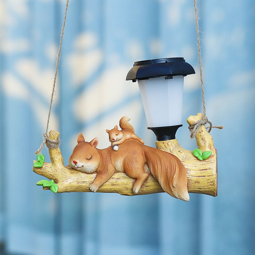Solar Hanging Lanterns Cute Solar Garden Light Outdoor Solar Powered Lights view 4