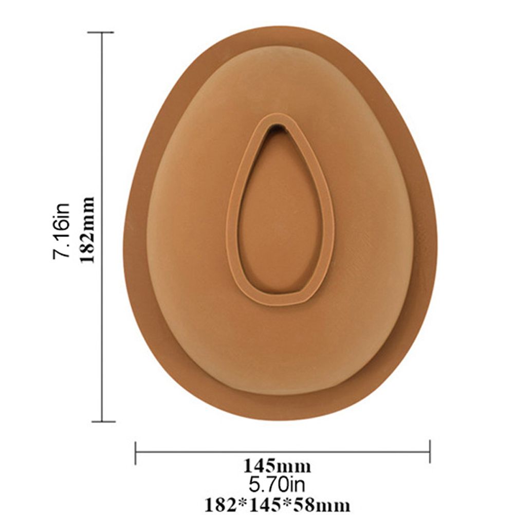 3D Easter Egg Chocolate Silicone Mold DIY Easter Surprise Mousse Moulds Baking view 2