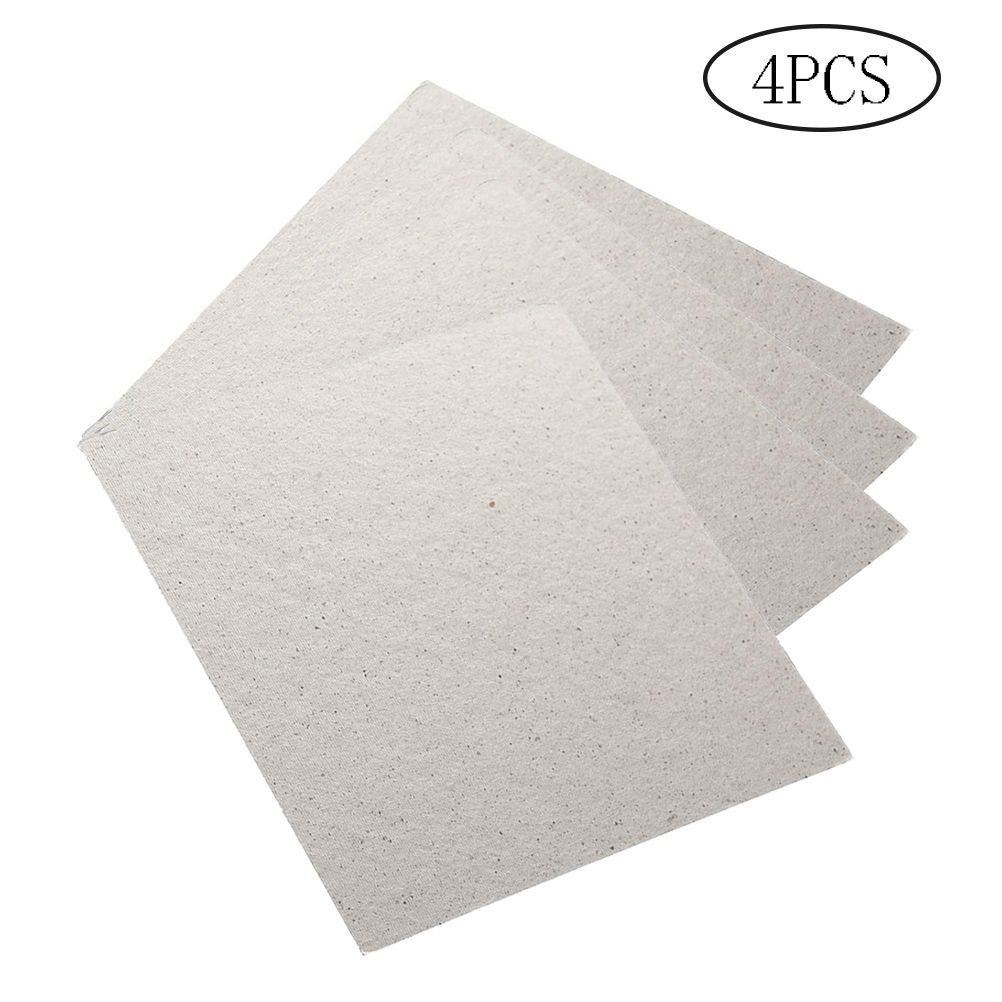 8PCS Insulating Mica Sheet High Temperature Resistance Mica Plates for
