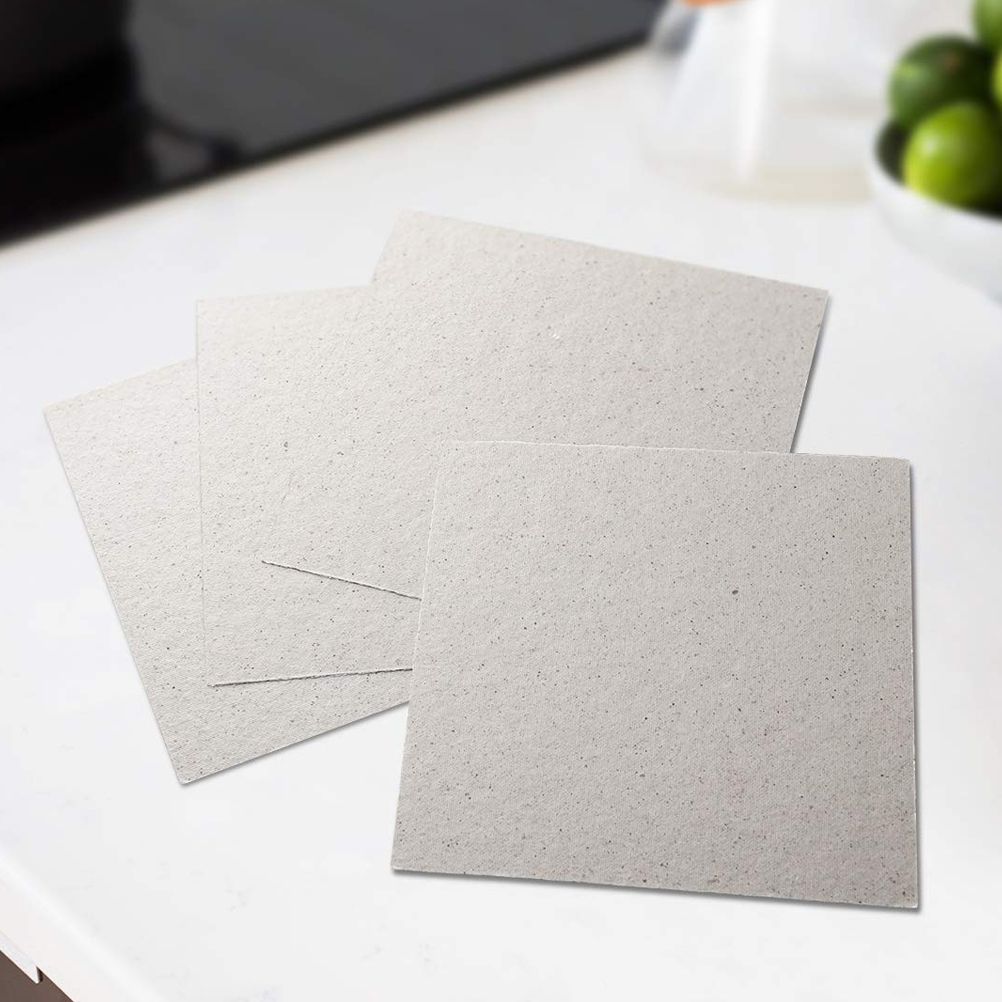 8PCS Insulating Mica Sheet High Temperature Resistance Mica Plates for view 3
