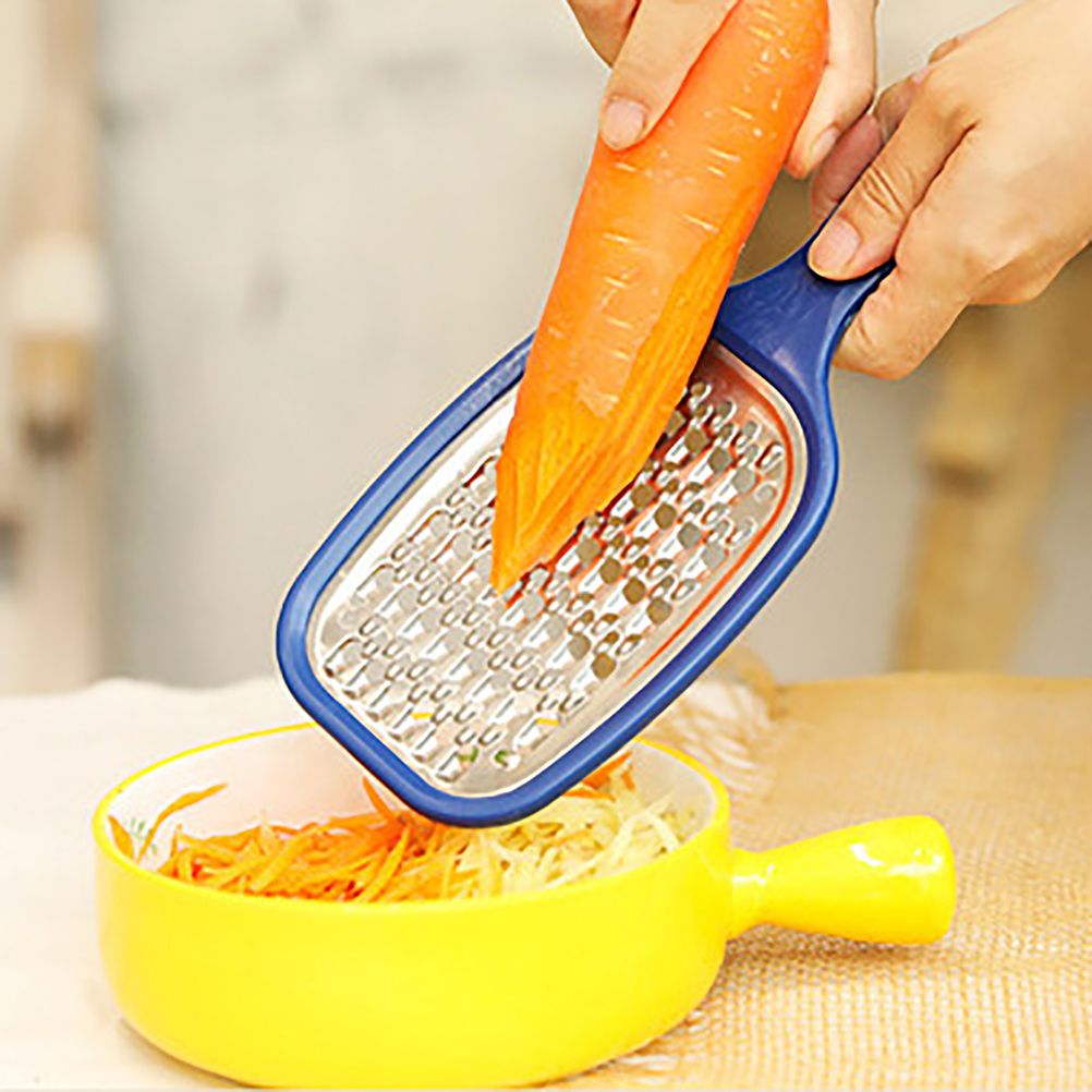 Stainless Steel Handheld Grater Multipurpose Vegetable Grater Kitchen Food view 3