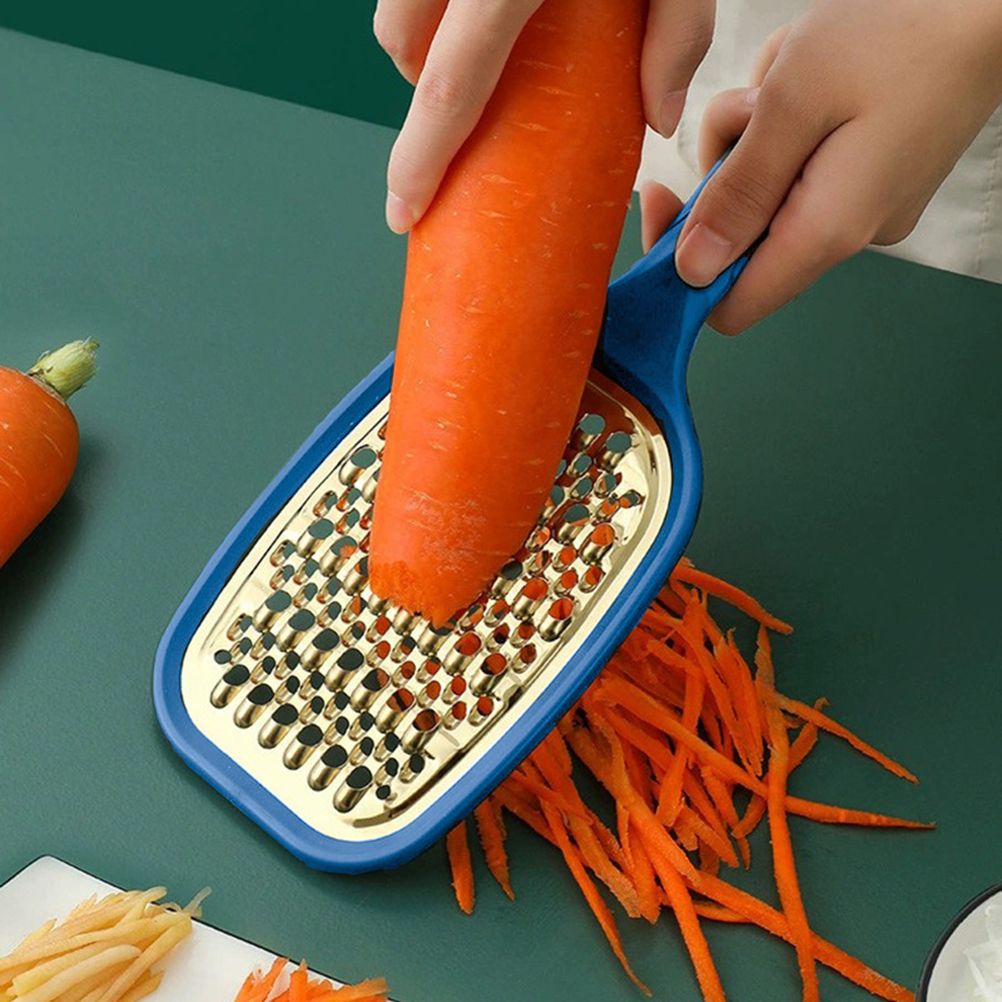 Stainless Steel Handheld Grater Multipurpose Vegetable Grater Kitchen Food view 5