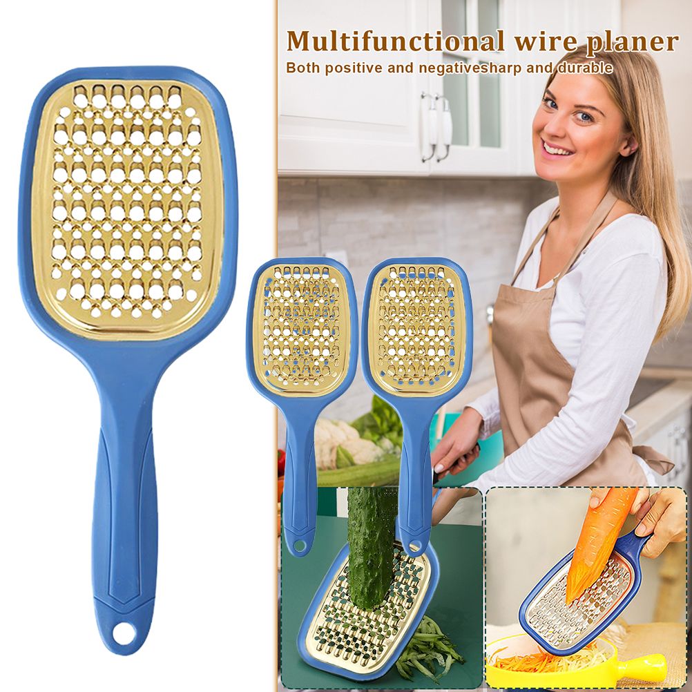 Stainless Steel Handheld Grater Multipurpose Vegetable Grater Kitchen Food view 6