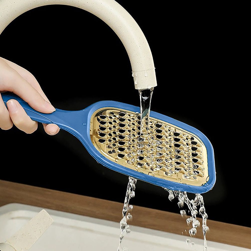 Stainless Steel Handheld Grater Multipurpose Vegetable Grater Kitchen Food view 7