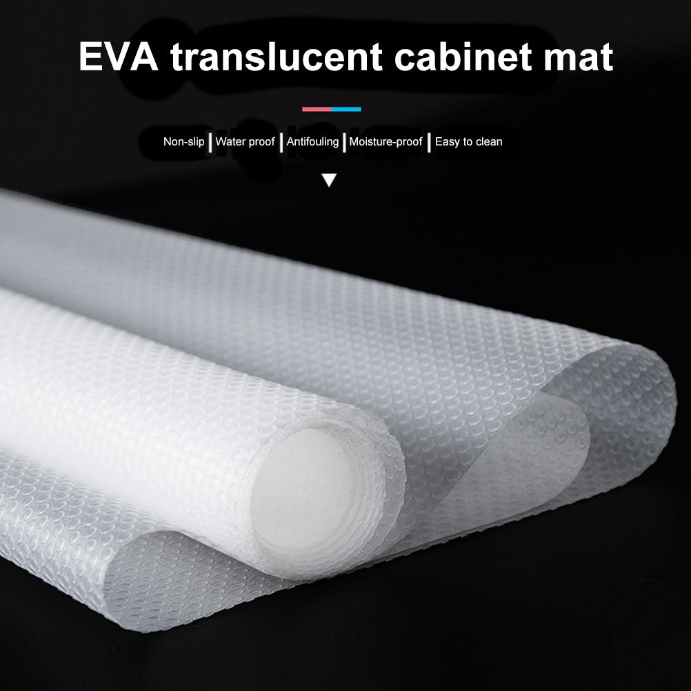 1 Roll Drawers Mat Shelf Liner for Kitchen Cabinet Oil Proof Closet Table Pad view 3