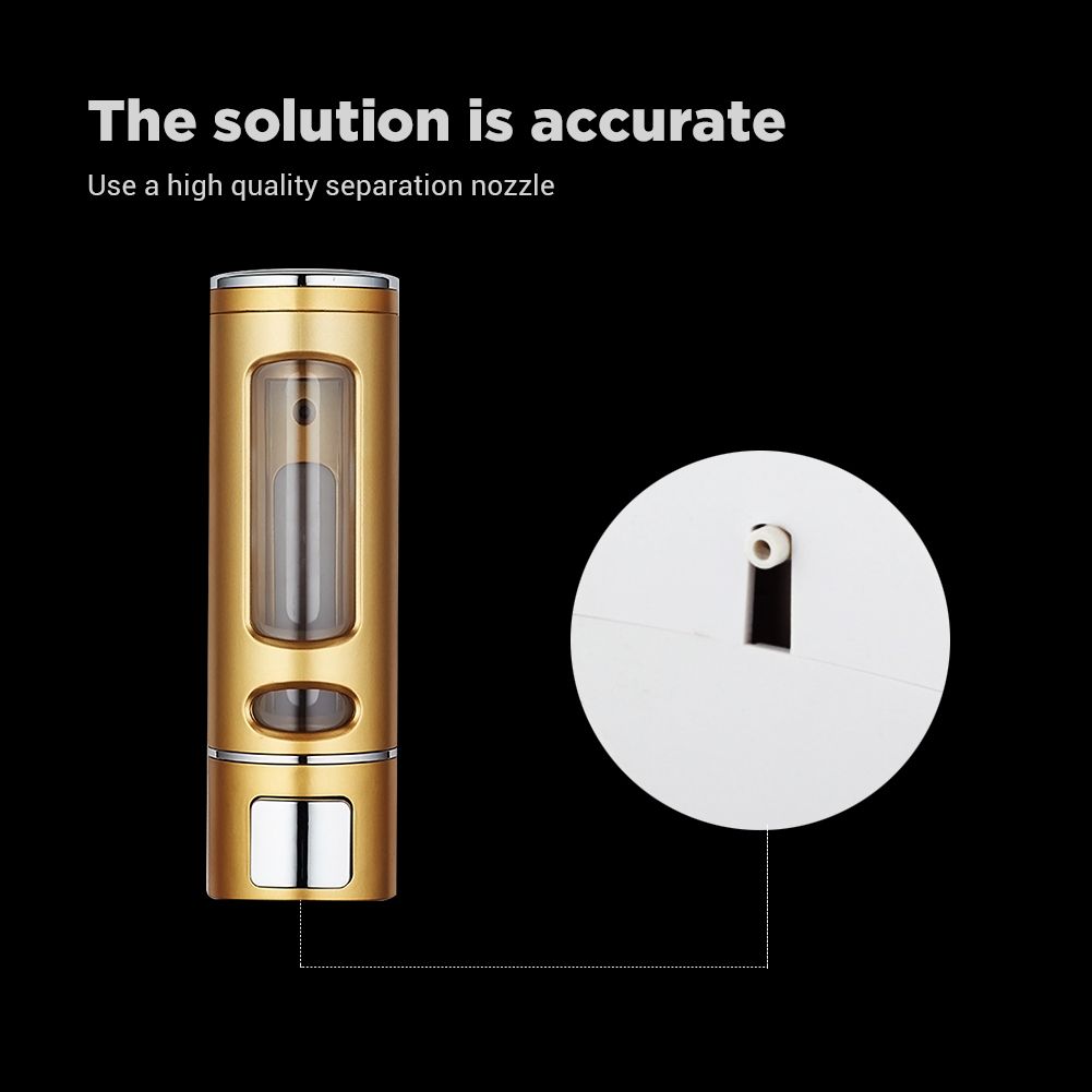 400ml Wall Mount Manual Soap Dispenser for Kitchen and Bathroom view 4