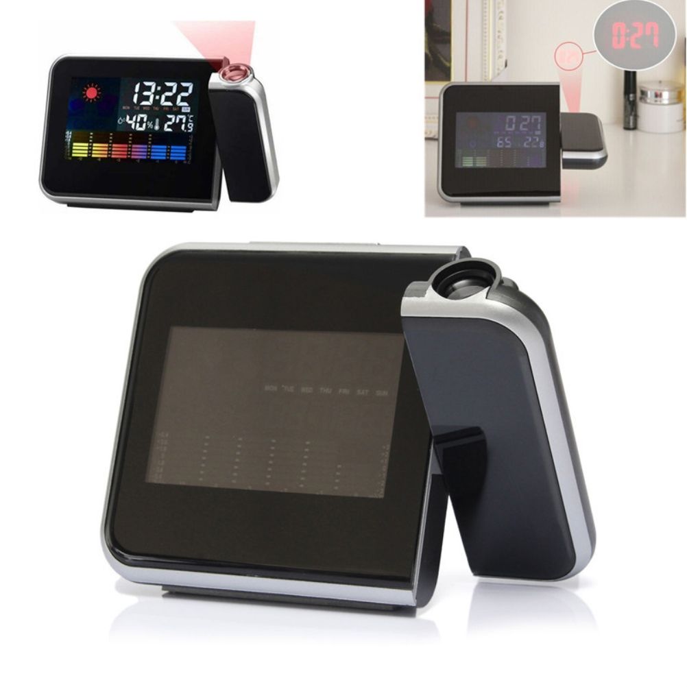 Projection Alarm Clock 180 Degree Adjustable Digital Projector Clock with view 5