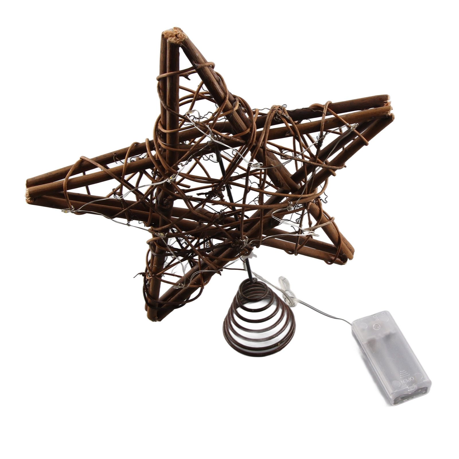 Christmas Tree Vine Top Star Festival Decoration Christmas Tree Topper view 2