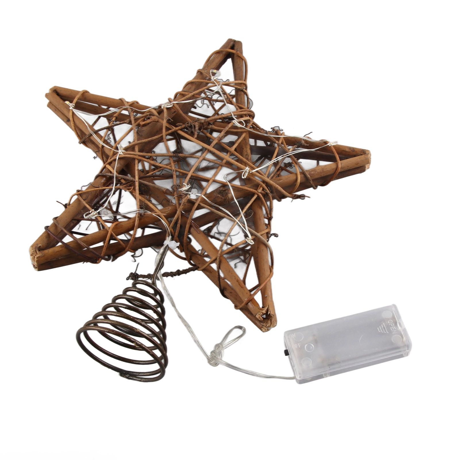 Christmas Tree Vine Top Star Festival Decoration Christmas Tree Topper view 3