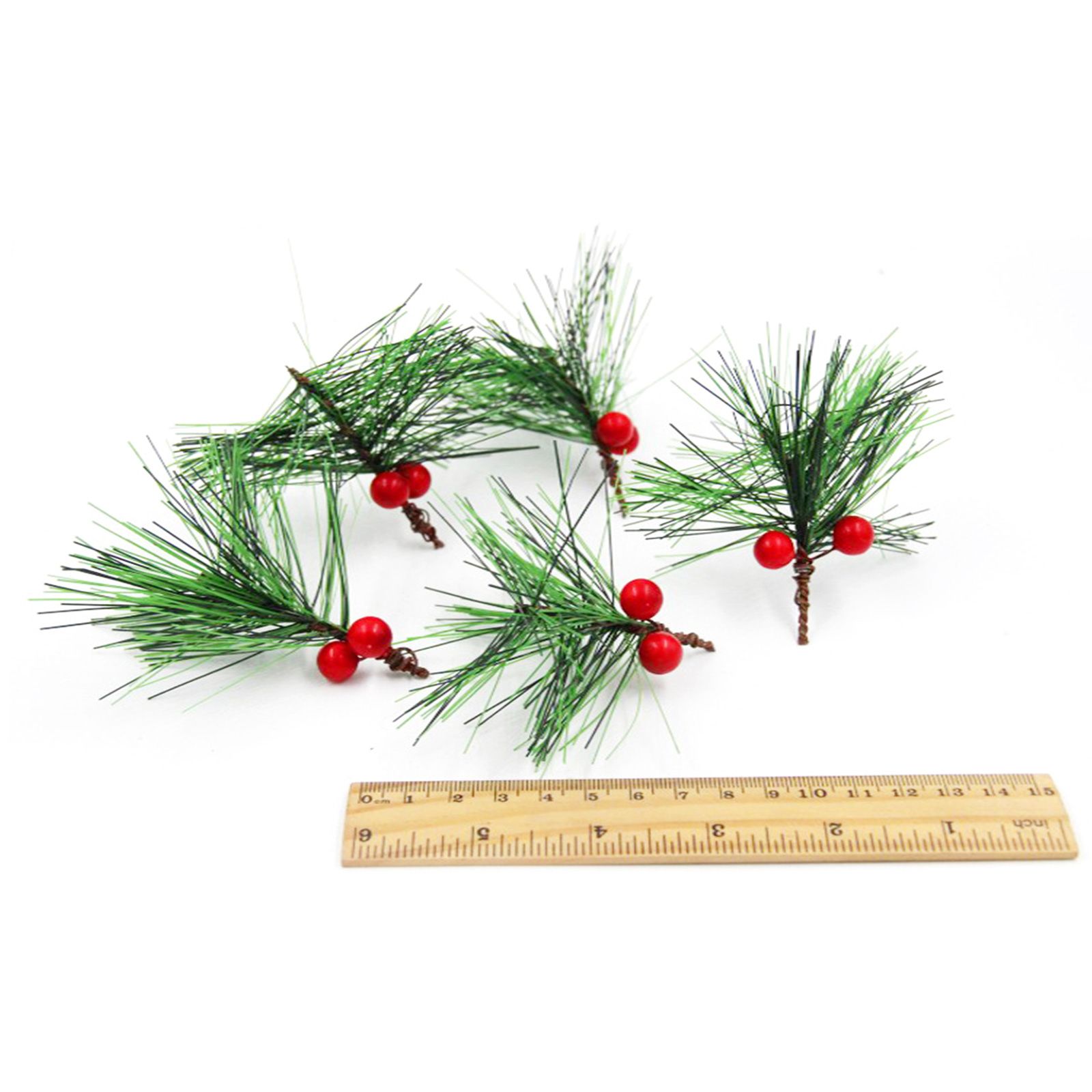 Christmas Garland Hanging Simulation Wreath for Living Room Bedroom Office view 5