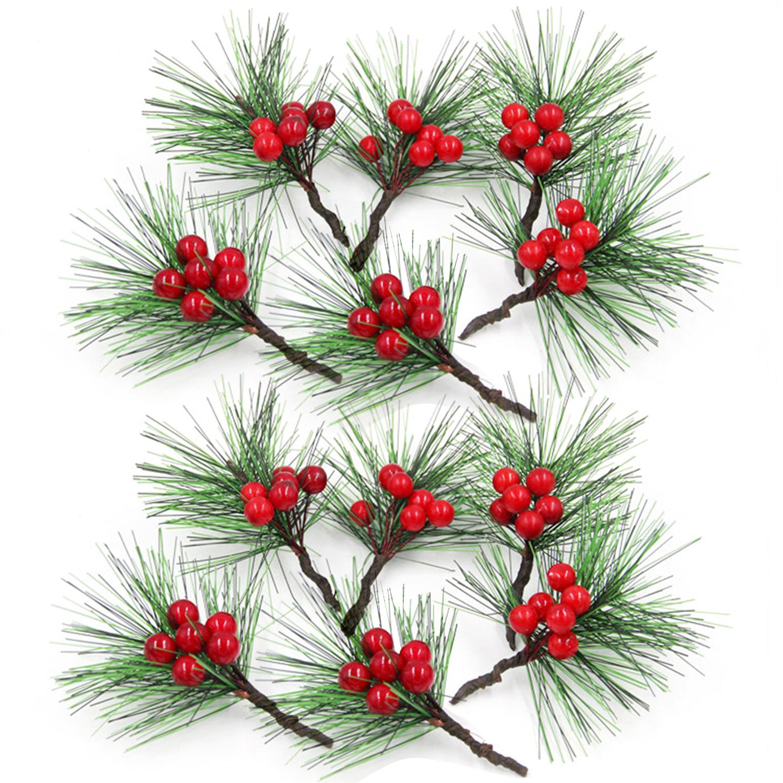 Christmas Garland Hanging Simulation Wreath for Living Room Bedroom Office view 10