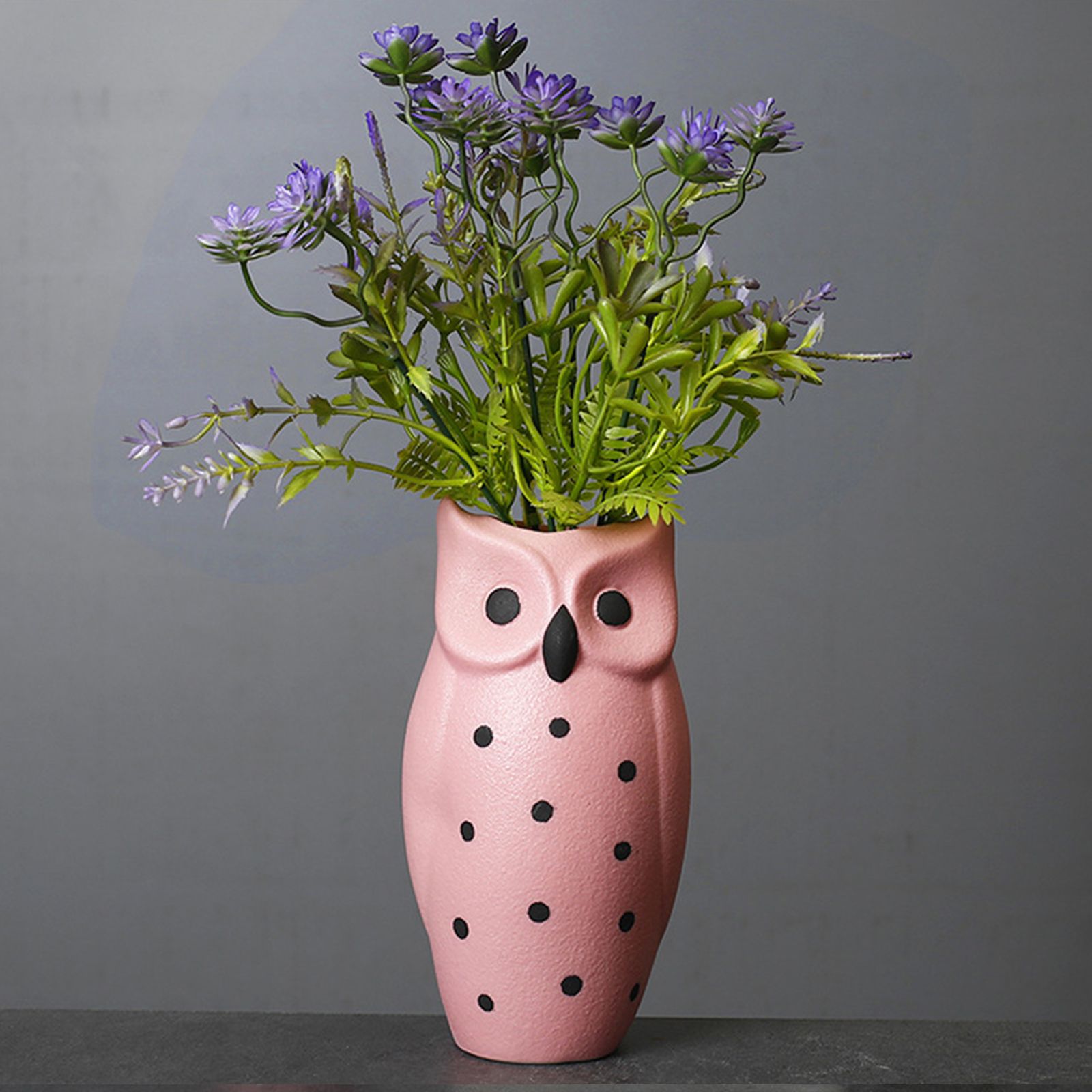 Flower Pots Nordic Modern Vase Decoration Owl Decorative Ceramic Desktop view 9