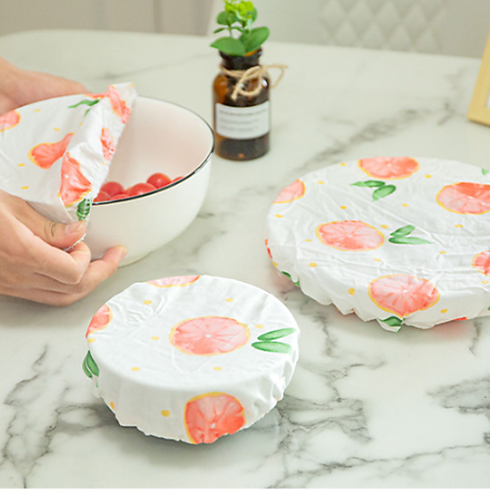 Bowl Covers Reusable Bowl Covers Elastic Food Storage Covers Bowl Covers view 8