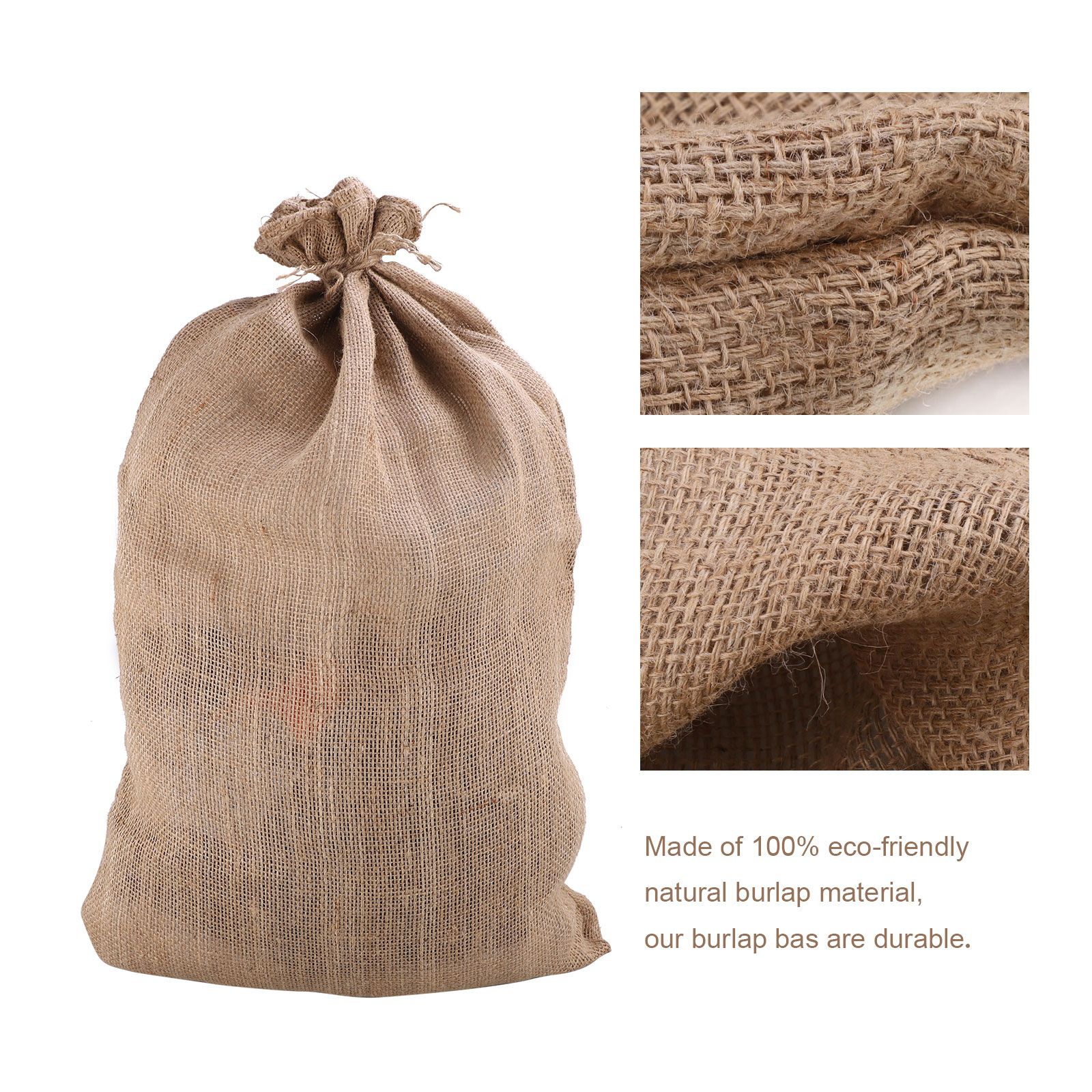 Large Capacity Coarse Hemp Storage Bags Potato Storage Bags Burlap Potato Bag view 14