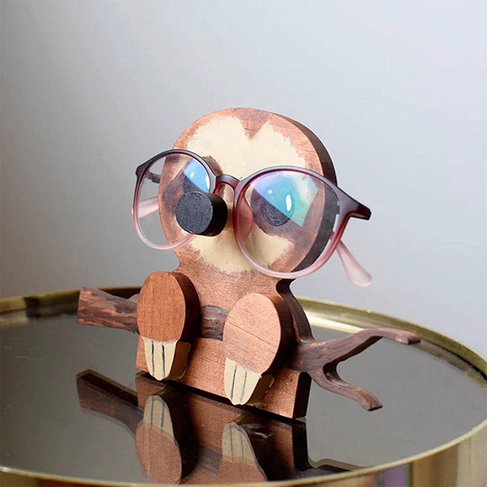 Animal Eyeglass Holder Decorative Desktop Glasses Display Stand Rack Decoration view 9