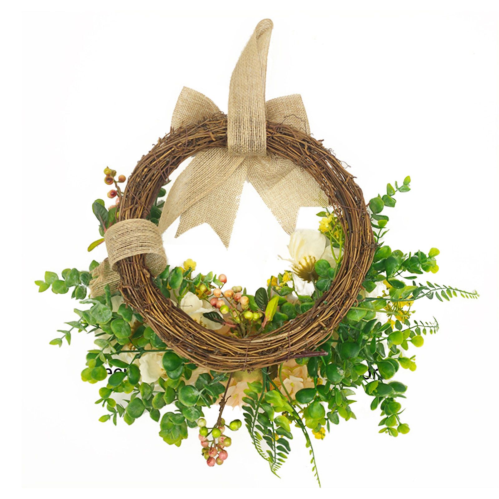 Imitation Wreath Simulation Vibrant Wreath Decoration for Home Door view 2