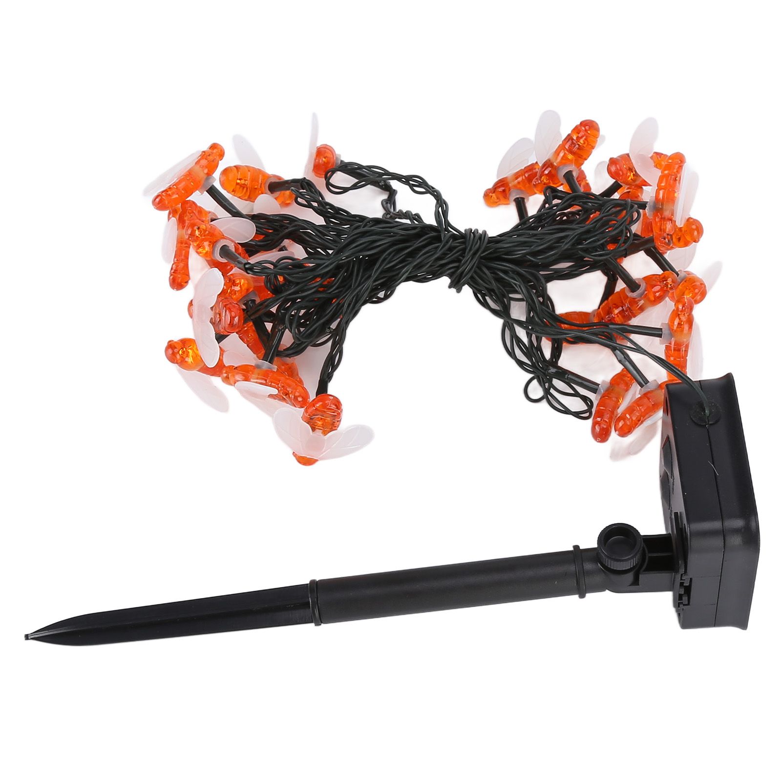 LED Solar String Lights Bee Shaped Waterproof Decorative Light for Outdoor view 4