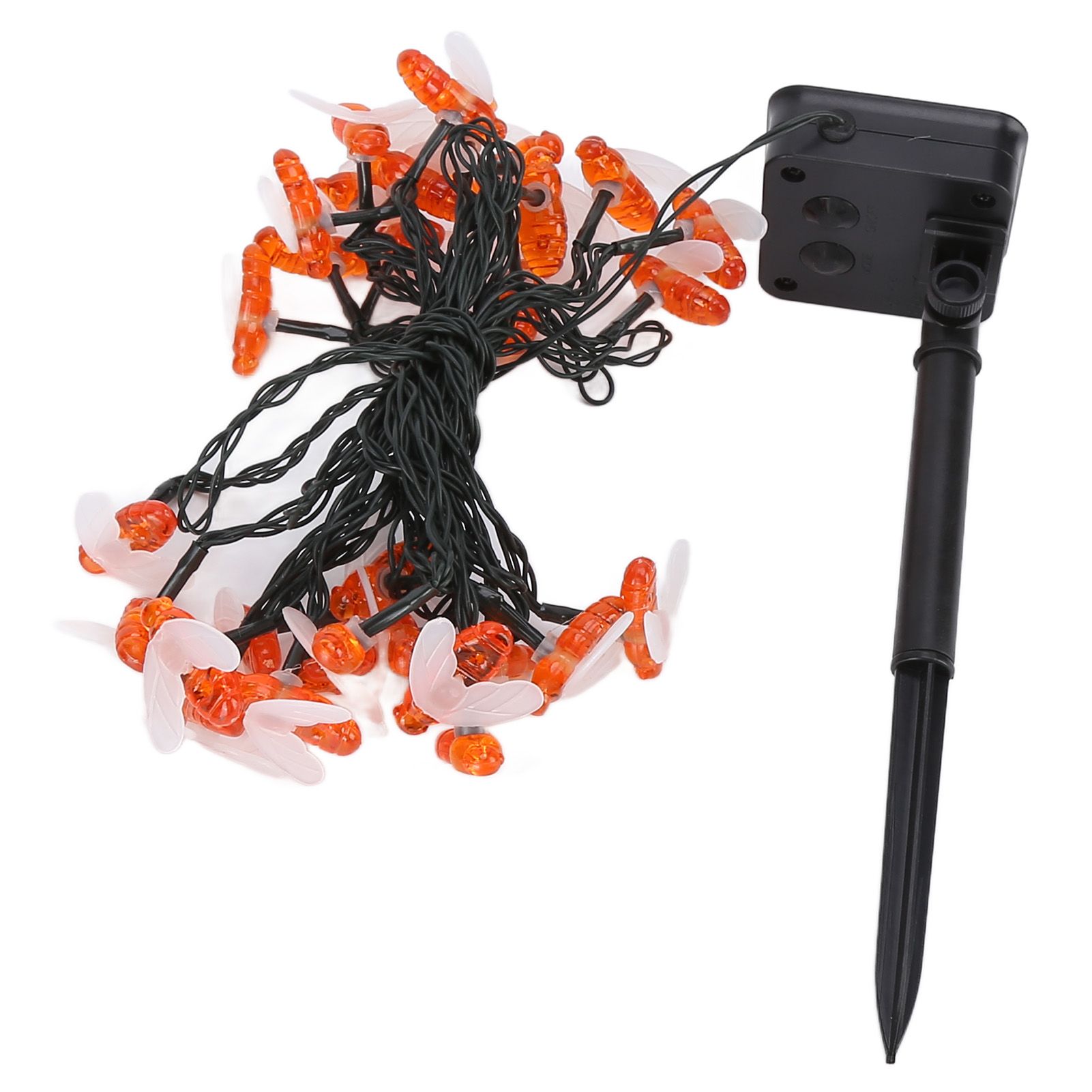 LED Solar String Lights Bee Shaped Waterproof Decorative Light for Outdoor view 5