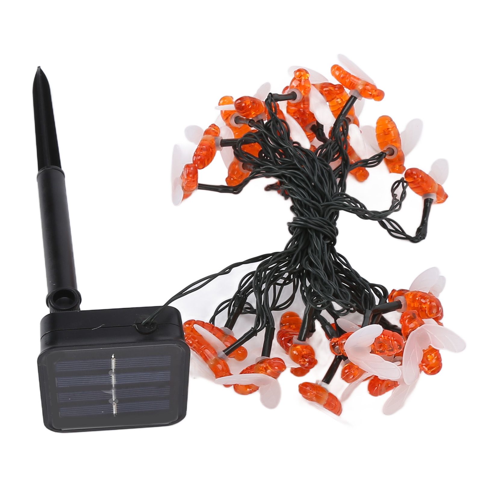 LED Solar String Lights Bee Shaped Waterproof Decorative Light for Outdoor view 7
