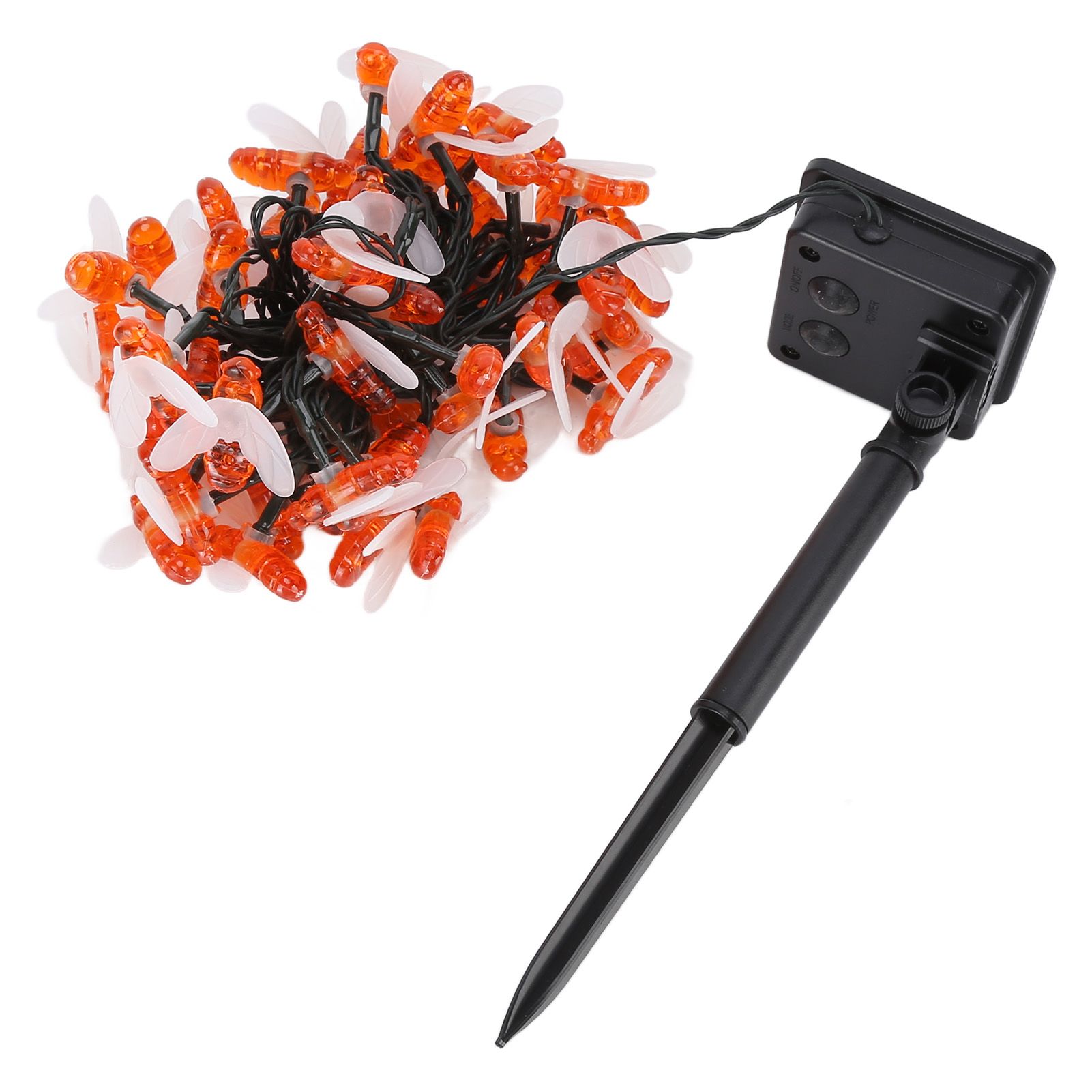 LED Solar String Lights Bee Shaped Waterproof Decorative Light for Outdoor view 9