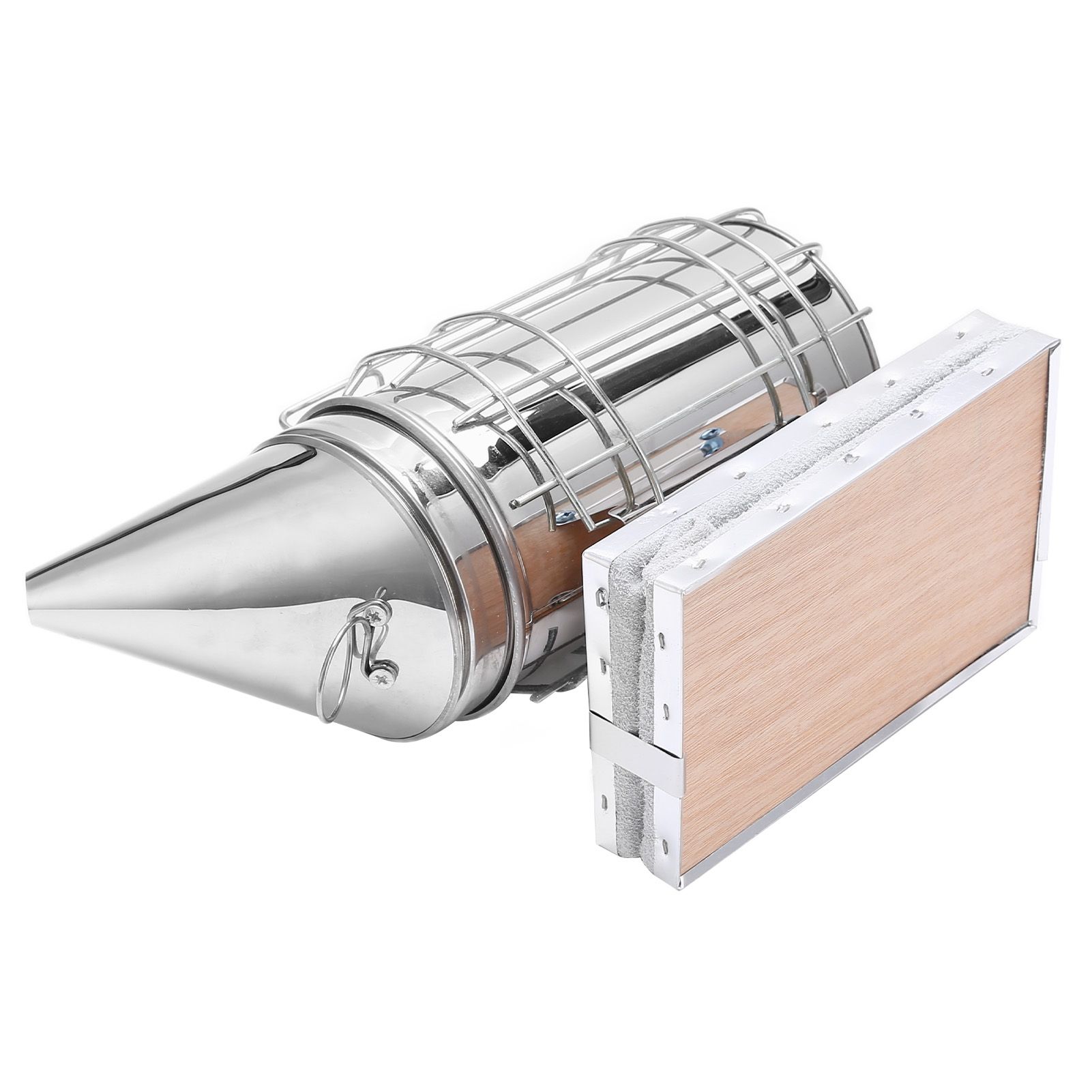 6Pcs/Set Stainless Steel Beehive Smoker Kit Bee Smoker Beekeeping Equipment view 7