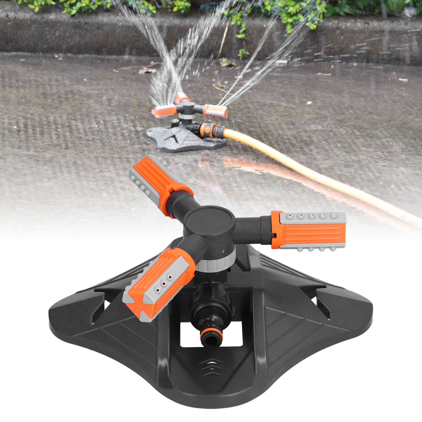 Lawn Water Sprinkler Automatic Flower Watering Device Three Prong Sprinkler view 11