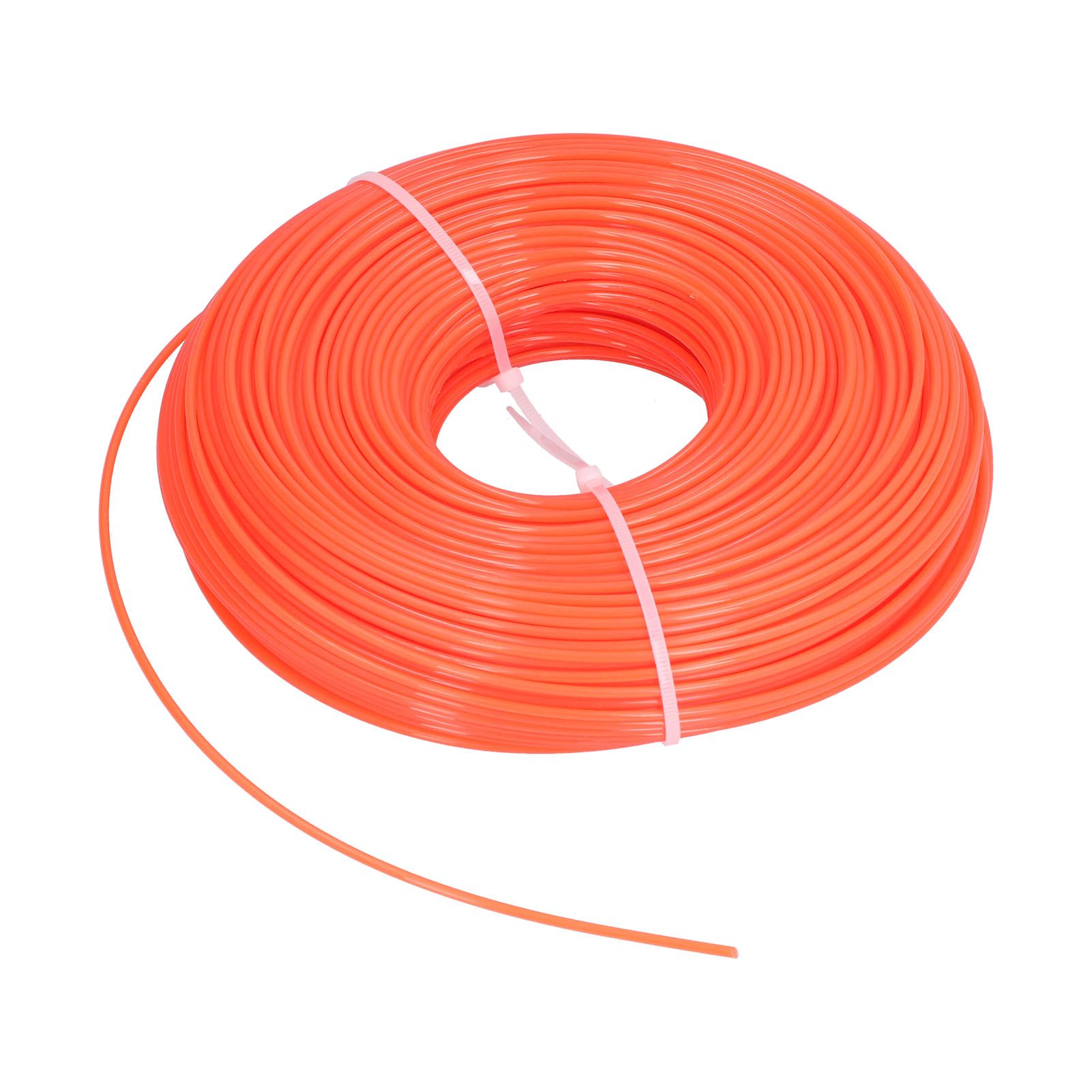 120m Trimmer Cord 2.4mm Nylon Round Grass Trimmer Line Replacement Part for view 3