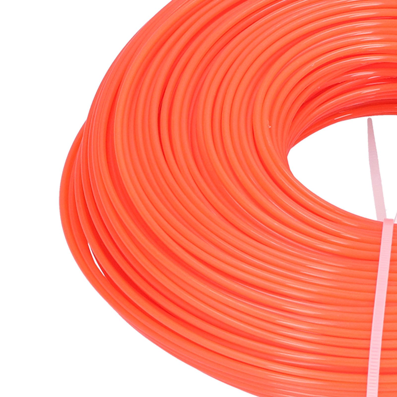 120m Trimmer Cord 2.4mm Nylon Round Grass Trimmer Line Replacement Part for view 14