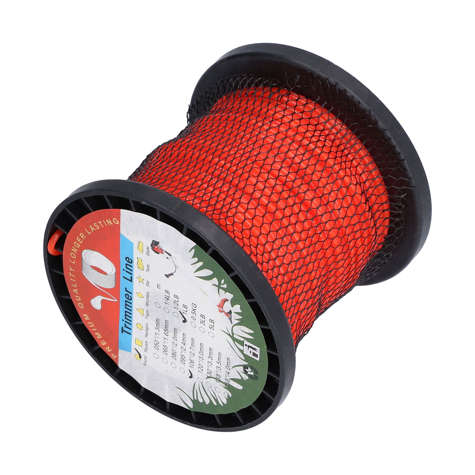 2.7mm Trimmer Line Round Nylon 1LB Round Heavy Duty Grass Cutting Trimmer Line view 8