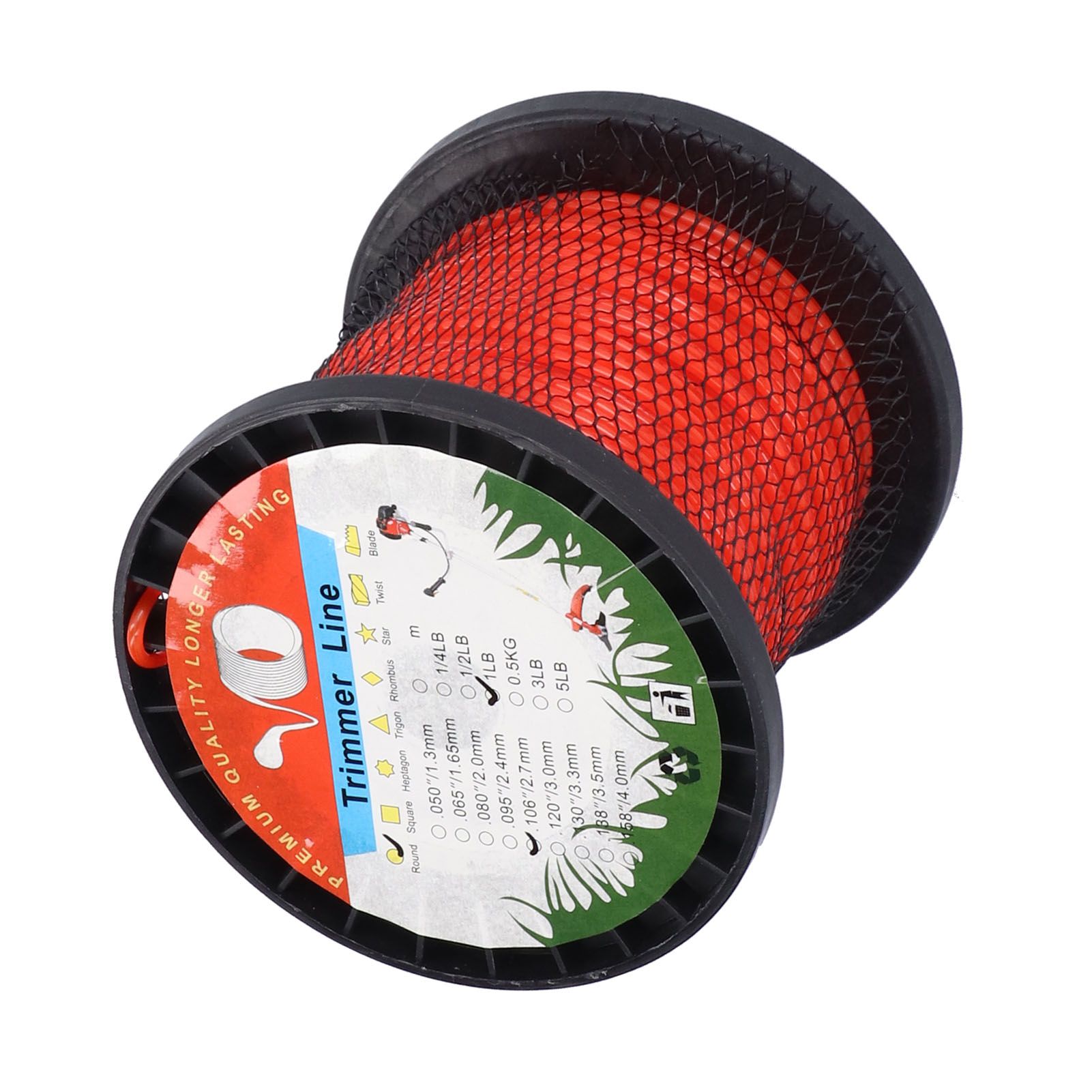 2.7mm Trimmer Line Round Nylon 1LB Round Heavy Duty Grass Cutting Trimmer Line view 10