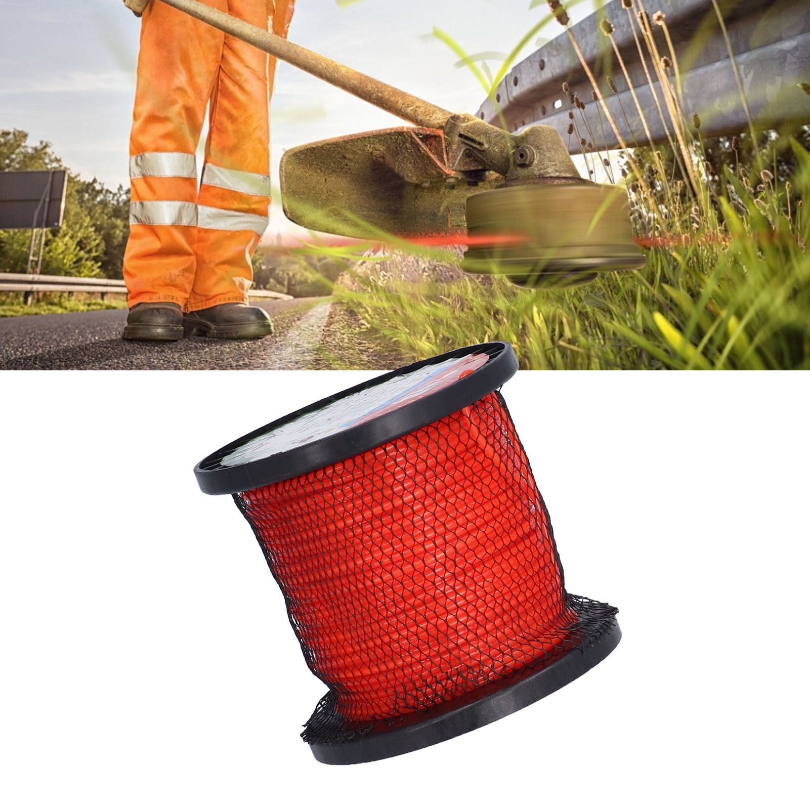 2.7mm Trimmer Line Round Nylon 1LB Round Heavy Duty Grass Cutting Trimmer Line view 11
