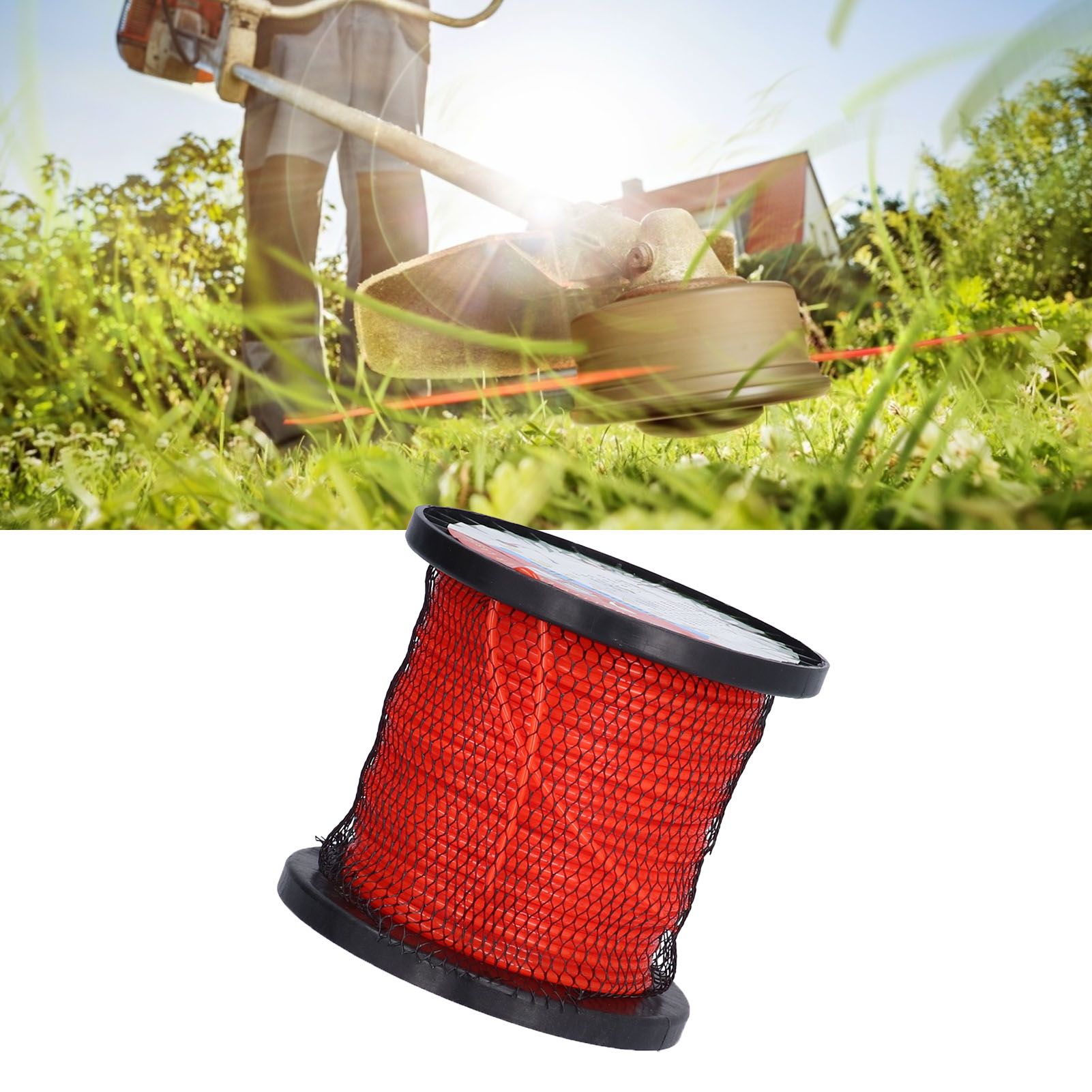 2.7mm Trimmer Line Round Nylon 1LB Round Heavy Duty Grass Cutting Trimmer Line view 12