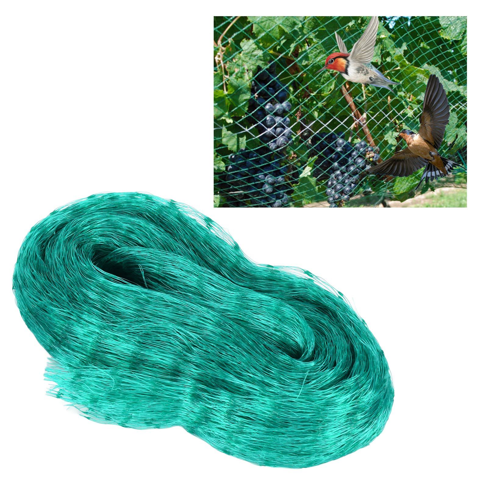 2x10m Anti Bird Protection Net Nylon Bird Proof Netting Nursery Fruit Tree view 12