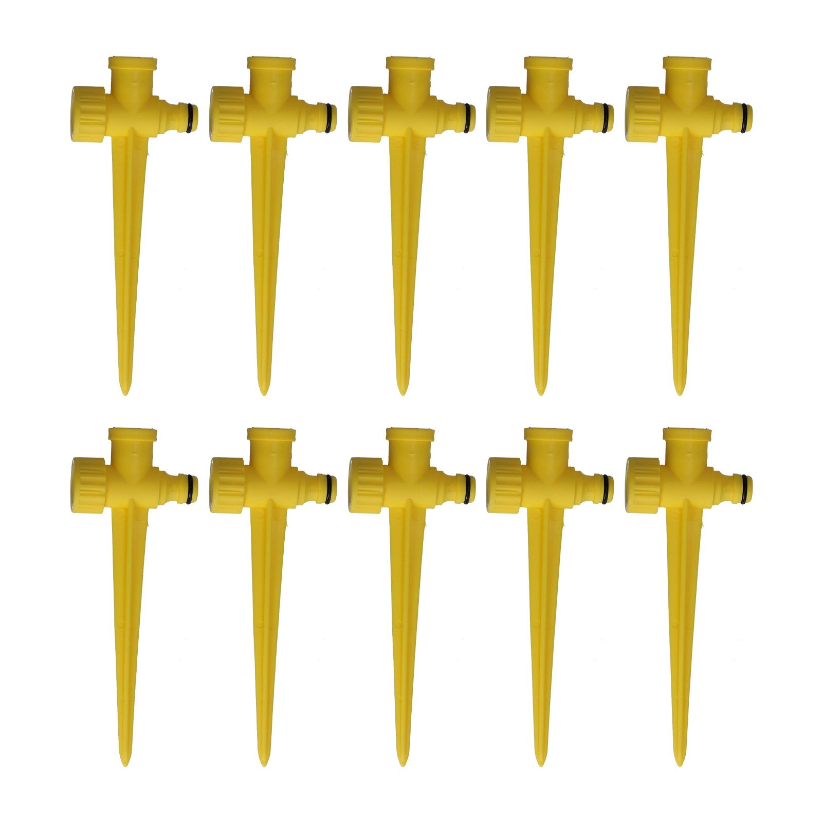 Lawn Sprinkler Spike 10PCS 1/2inch Female Thread Interface Plastic Garden