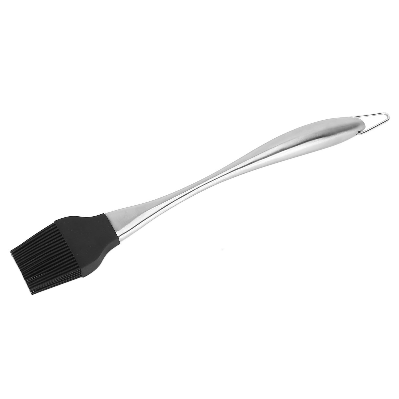 Silicone Brush Stainless Steel Handle High Temperature Resistant Kitchen view 2