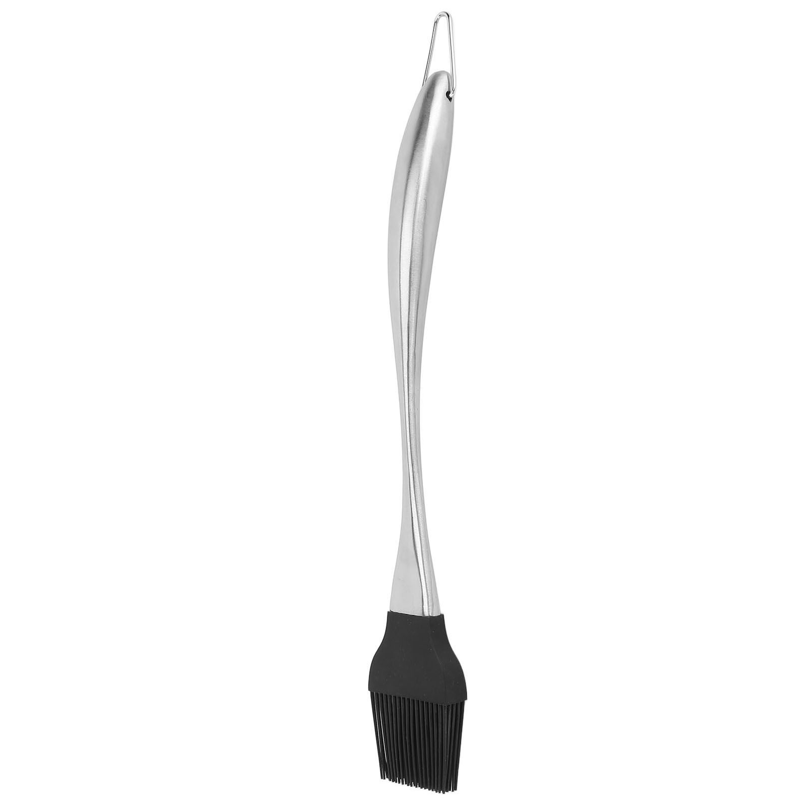 Silicone Brush Stainless Steel Handle High Temperature Resistant Kitchen view 9