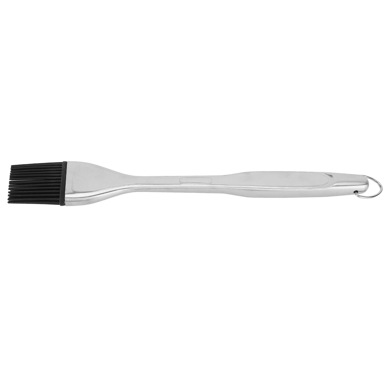 Silicone Brush Stainless Steel Handle High Temperature Resistant Kitchen view 2