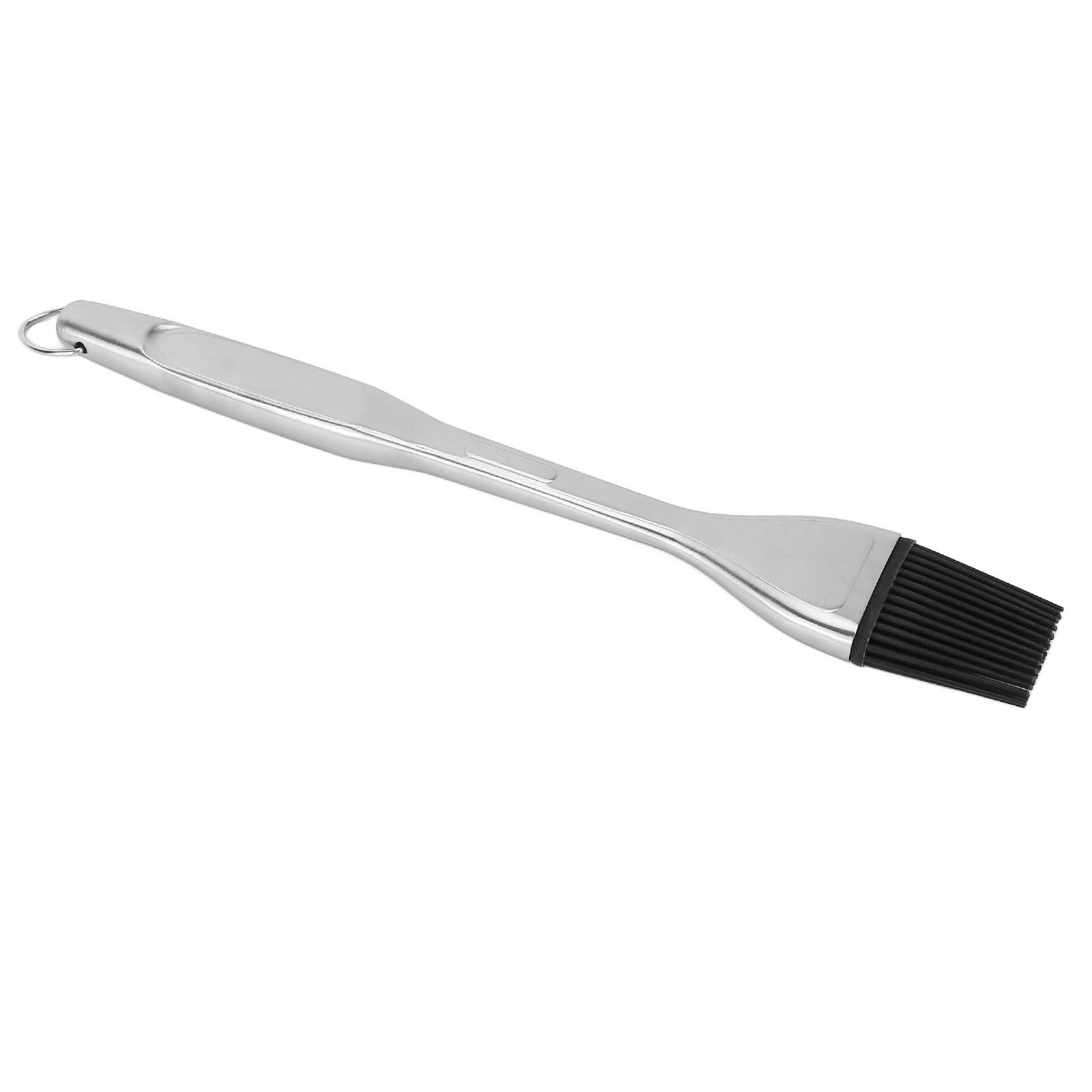 Silicone Brush Stainless Steel Handle High Temperature Resistant Kitchen view 4