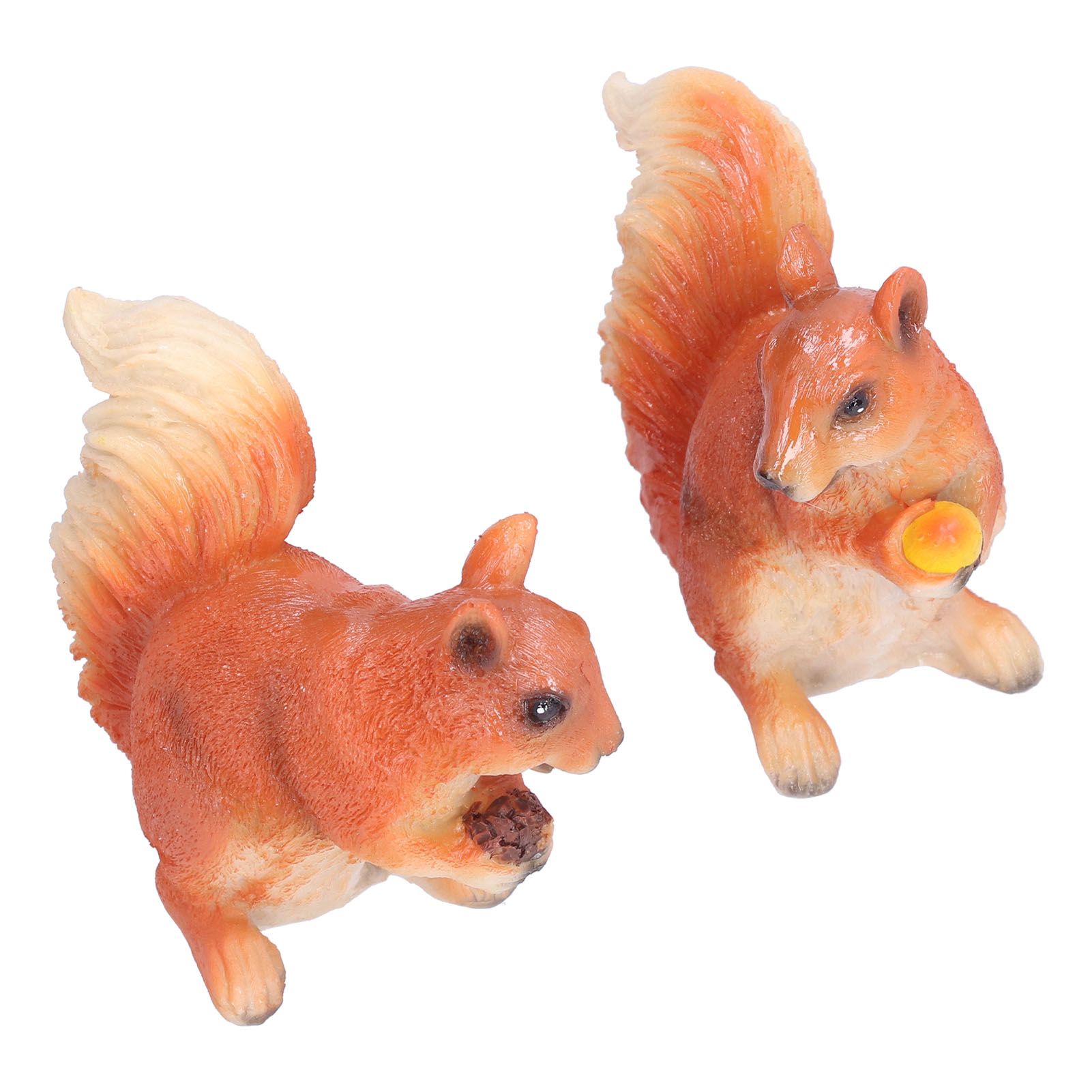 Resin Animal Squirrels Model Cartoon Squirrels Shaped Statue Decoration view 8