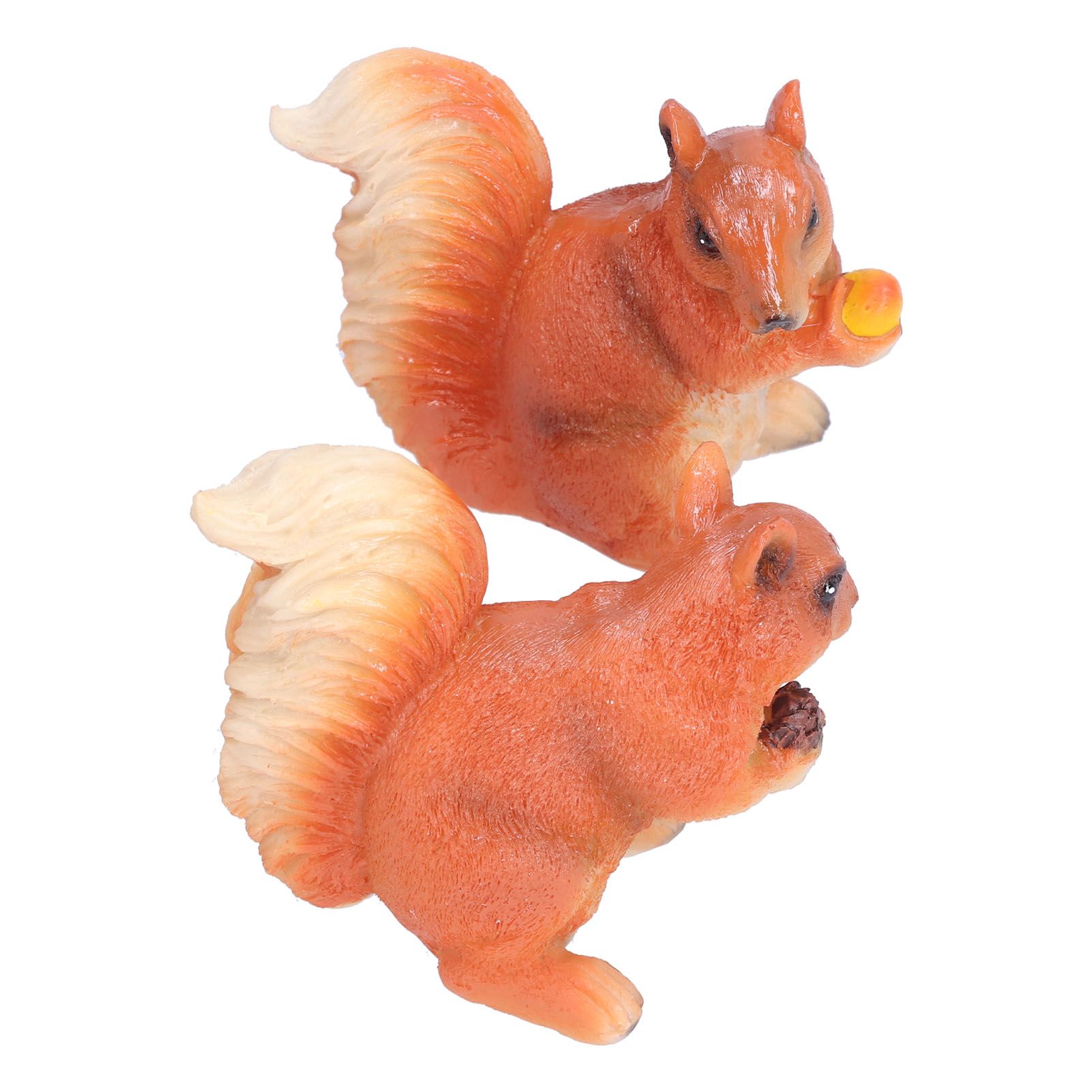 Resin Animal Squirrels Model Cartoon Squirrels Shaped Statue Decoration view 9