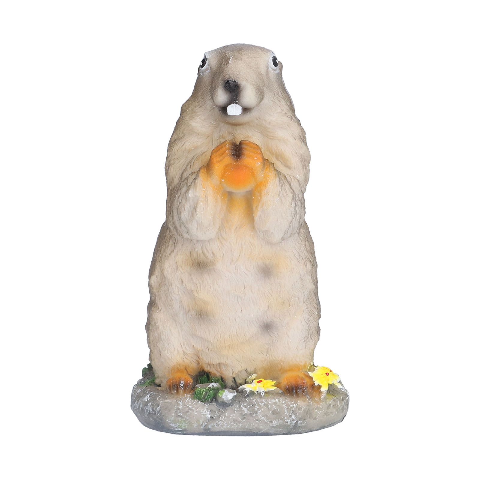 Resin Groundhog Small Ornaments Animal Model Landscape Props Resin Crafts view 4
