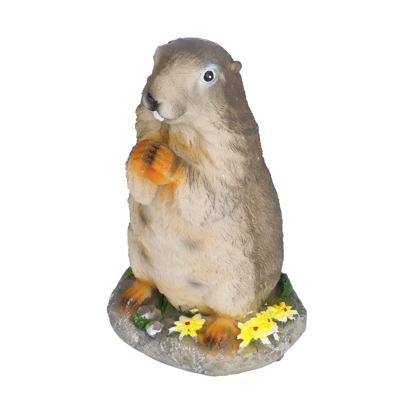 Resin Groundhog Small Ornaments Animal Model Landscape Props Resin Crafts view 6