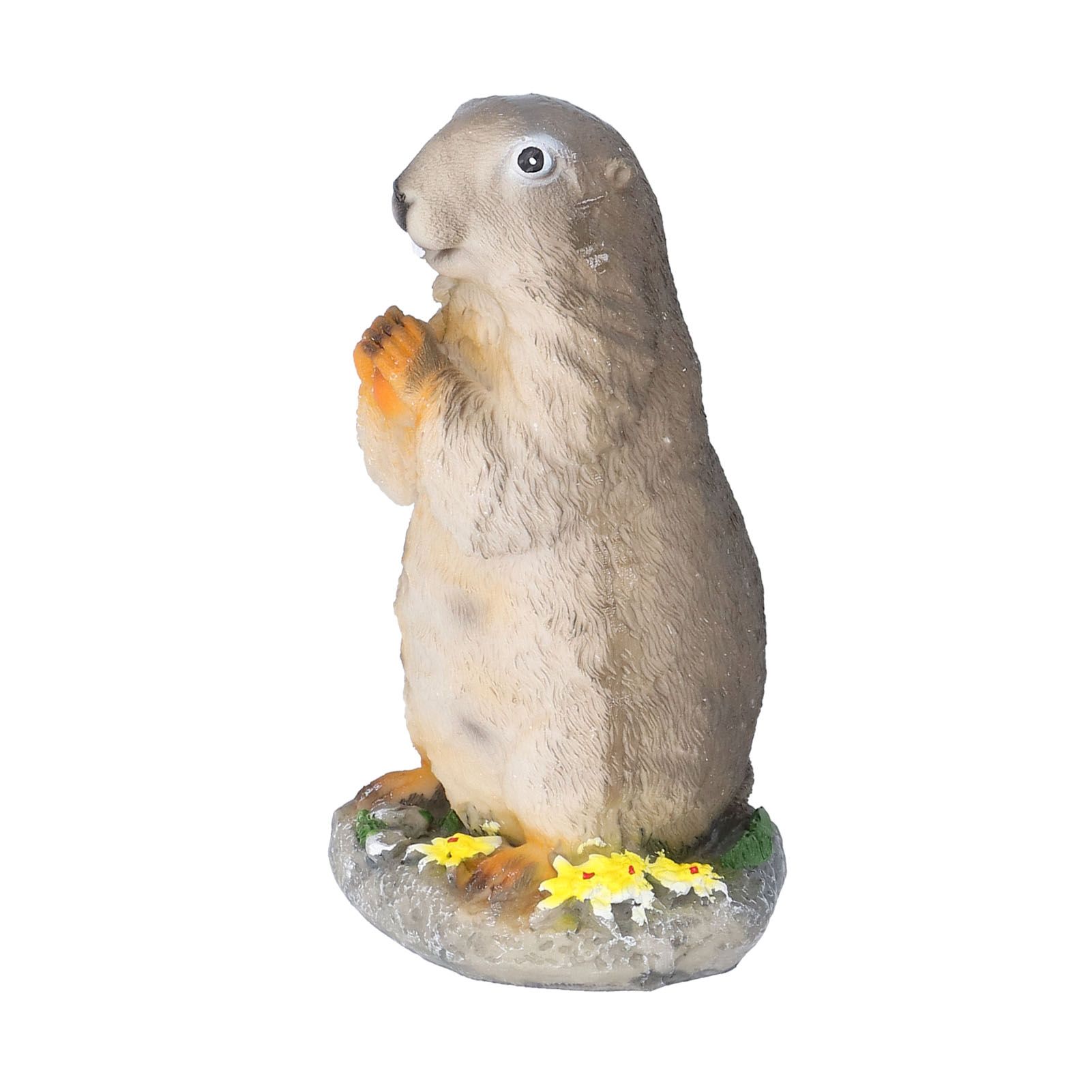 Resin Groundhog Small Ornaments Animal Model Landscape Props Resin Crafts view 7