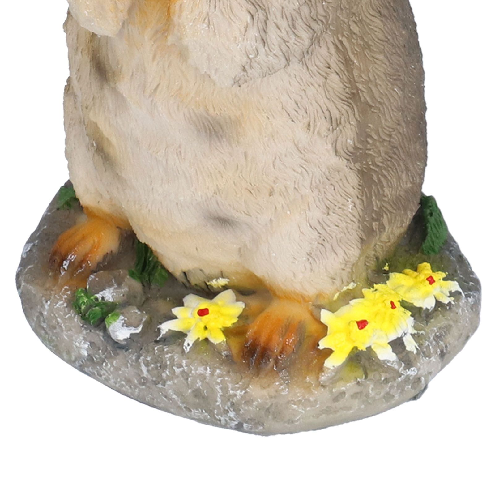 Resin Groundhog Small Ornaments Animal Model Landscape Props Resin Crafts view 15