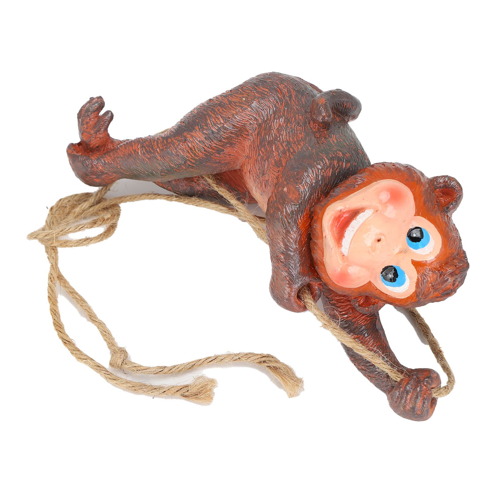 Resin Animal Ornament Monkey Shaped Hanging Ornaments Swing Pendant Decoration view 7