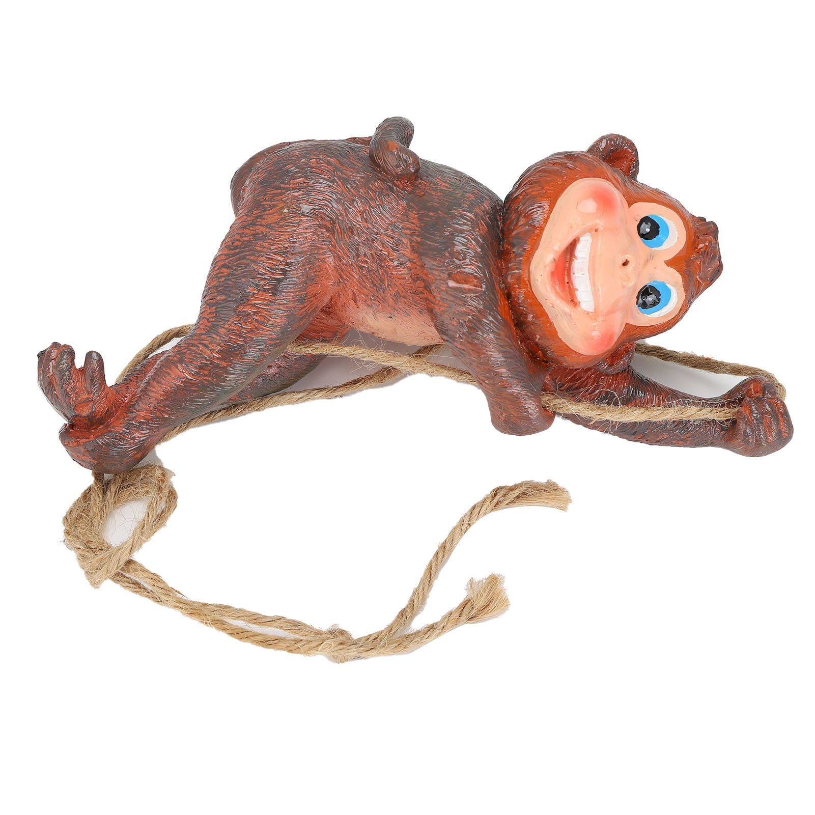 Resin Animal Ornament Monkey Shaped Hanging Ornaments Swing Pendant Decoration view 8