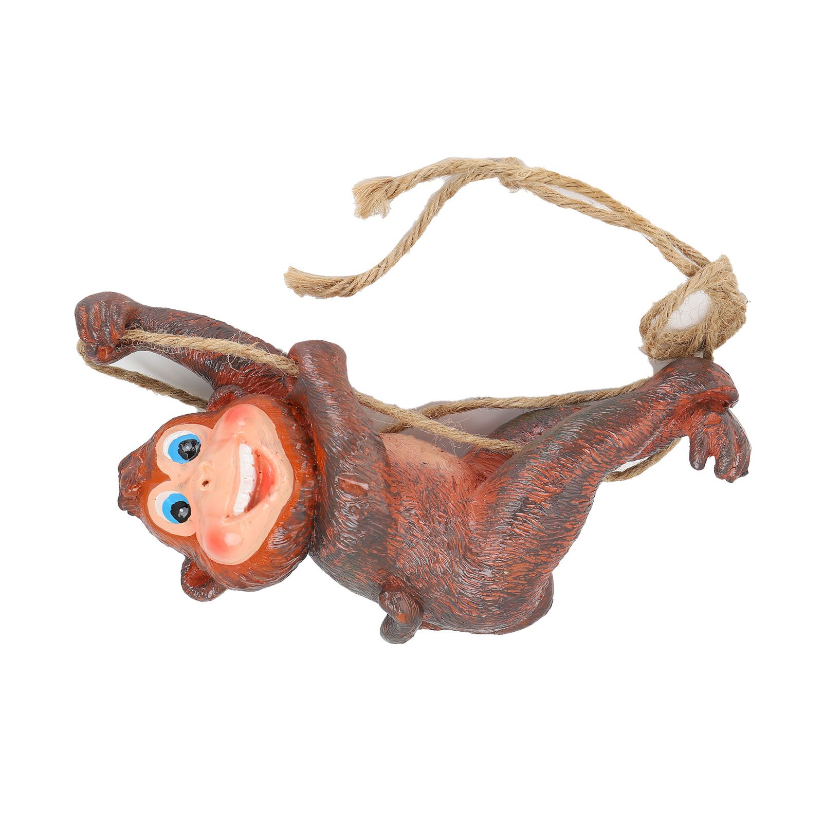 Resin Animal Ornament Monkey Shaped Hanging Ornaments Swing Pendant Decoration view 9