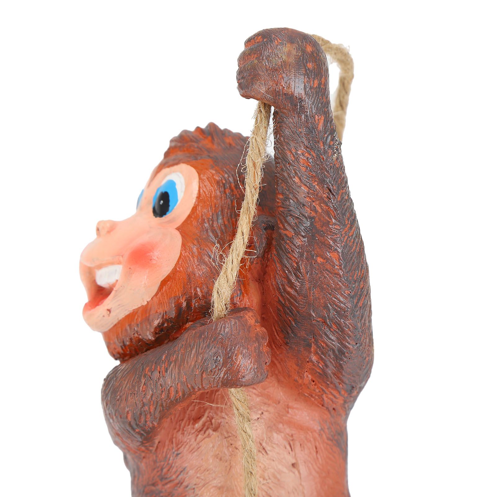Resin Animal Ornament Monkey Shaped Hanging Ornaments Swing Pendant Decoration view 13